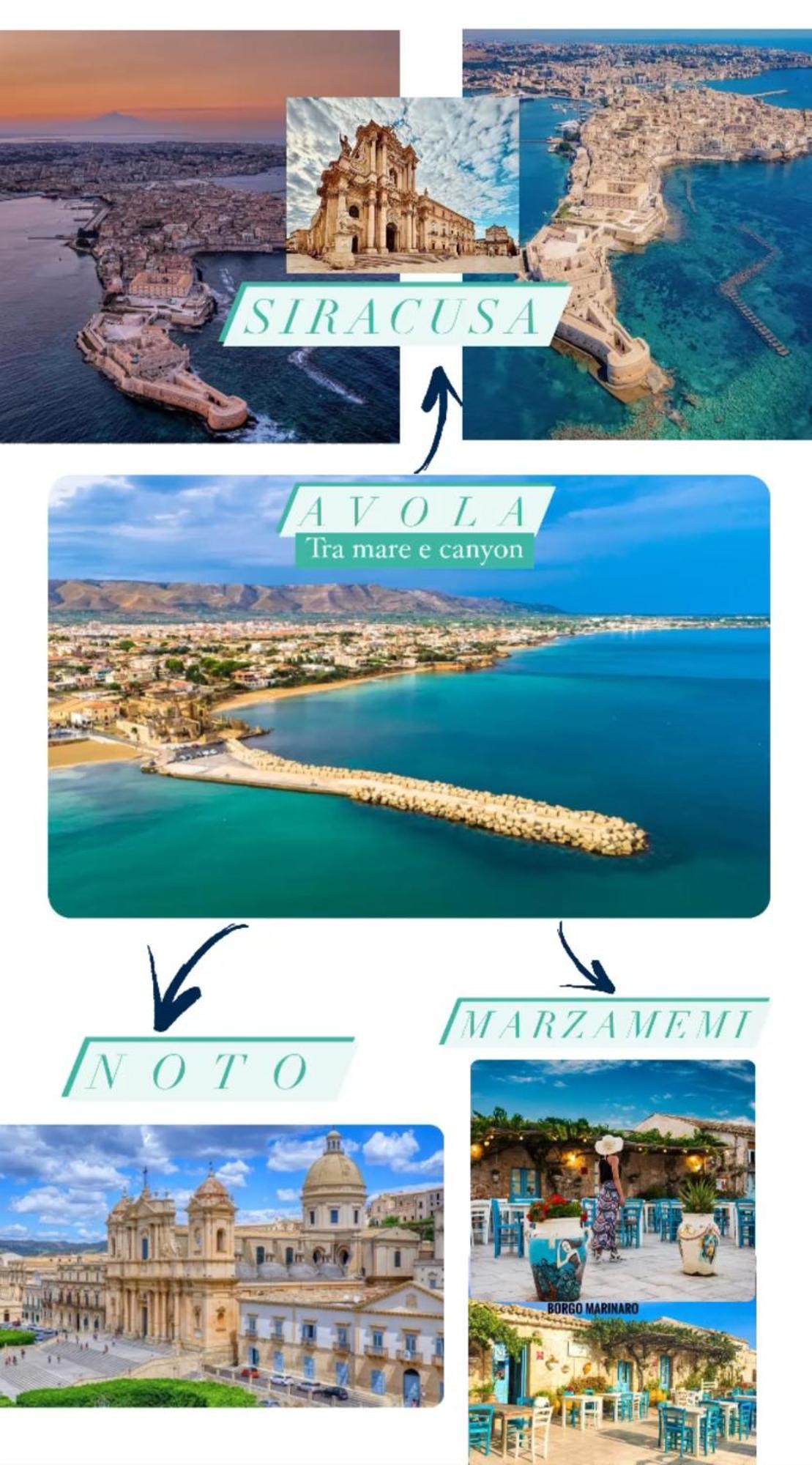 Villa Santa Barbara Avola Ngoại thất bức ảnh